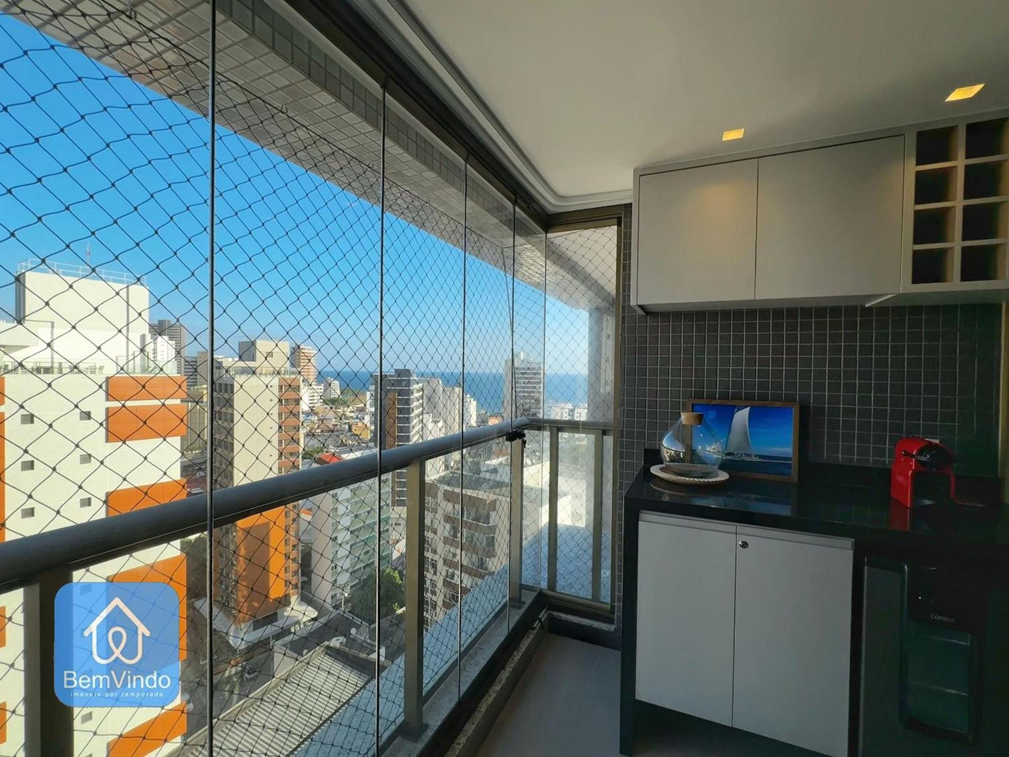 E Sala Vista Mar No Barra Conceito Apartamento